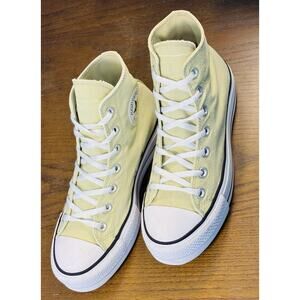 Converse Chuck Taylor All Star Lift Hi Sage Green Platform Women’s 8 Y2K